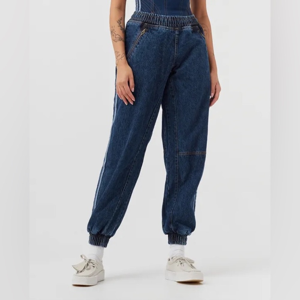Ivy Park Rodeo XL unisex denim track pants